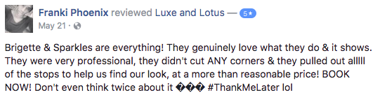 Luxe and Lotus Review - Franki